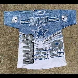 Dallas Cowboys allover print size large POWER ZONE